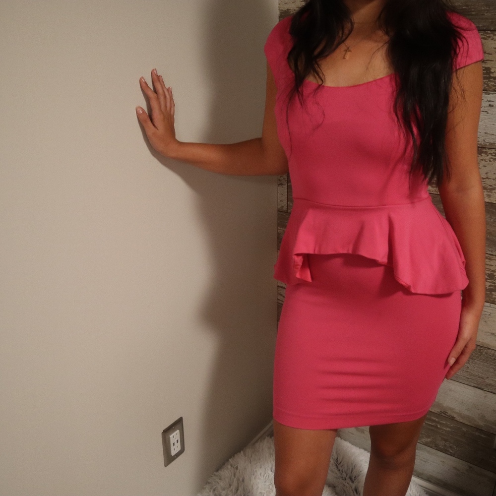 BEBE Stunning Pink Dress